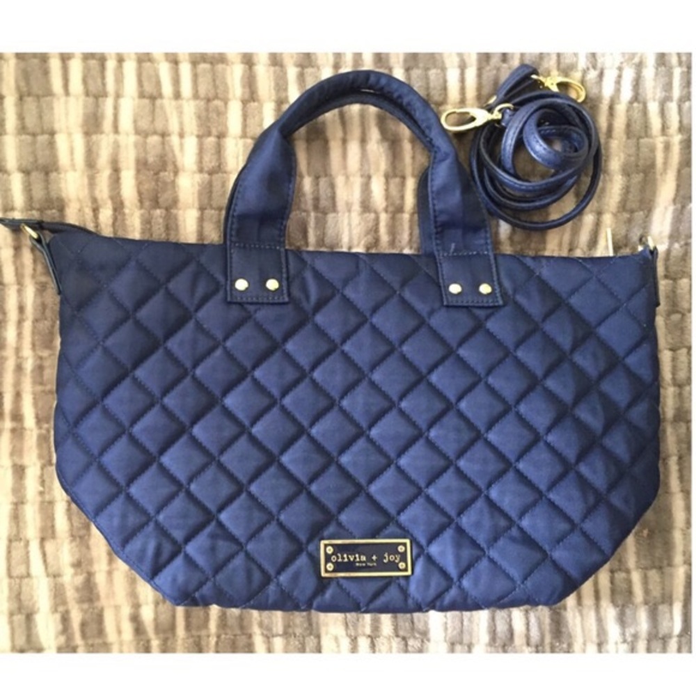 Olivia and Joy Zsa Zsa Quilted Royal Blue xBody